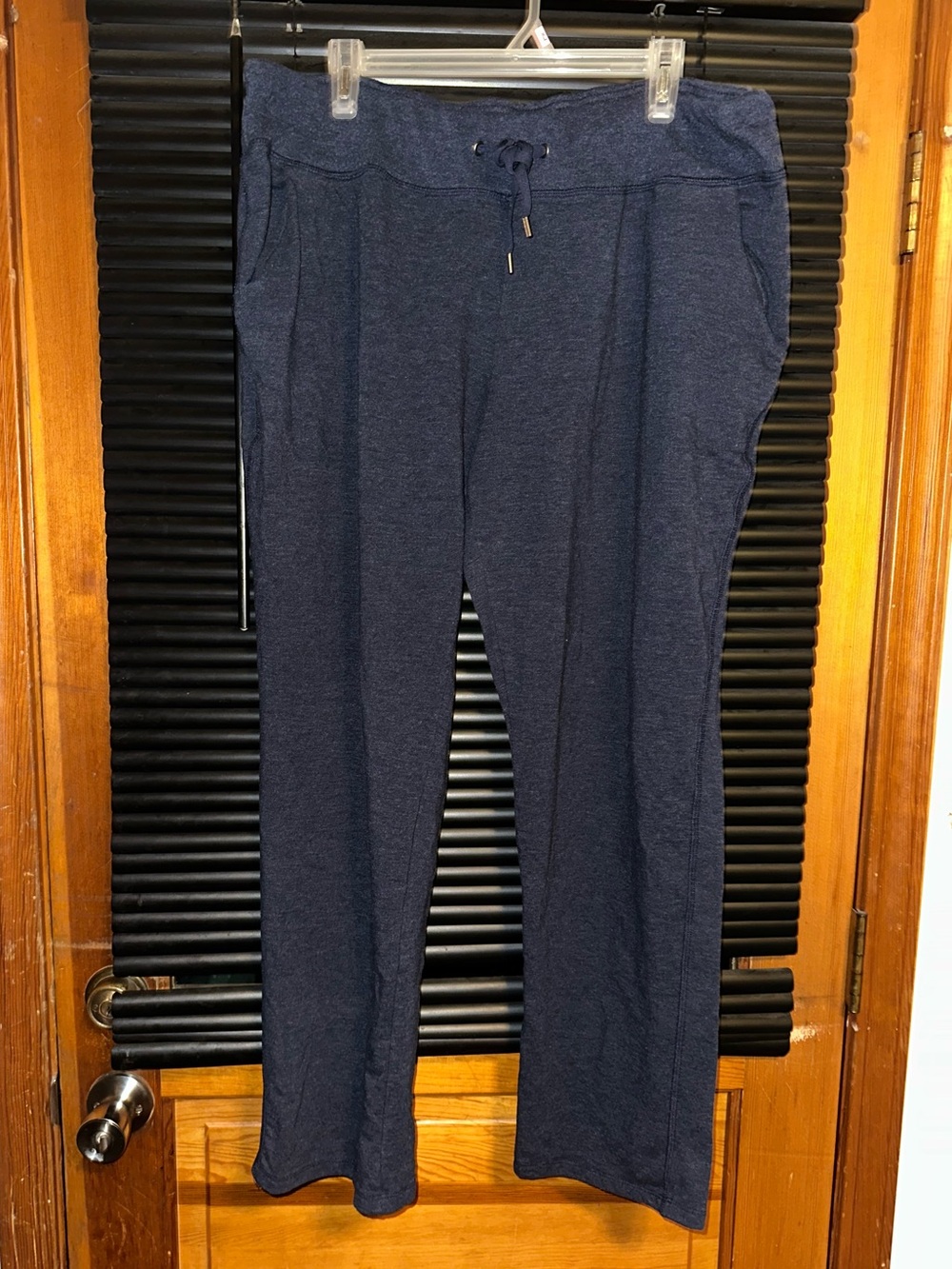 Eddie Bauer women's heathered blue lounge sweatpants